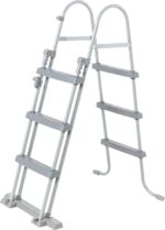 Bestway 56709-GS18 Steel Pro Max Stahlrahmenpool-Set mit Filterpumpe und Zubehör, 9150 L, blau, 366 x 366 x 100 cm