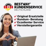 Bestway Steel Pro MAX Solo Pool ohne Zubehör 305 x 200 x 84 cm, grau, oval